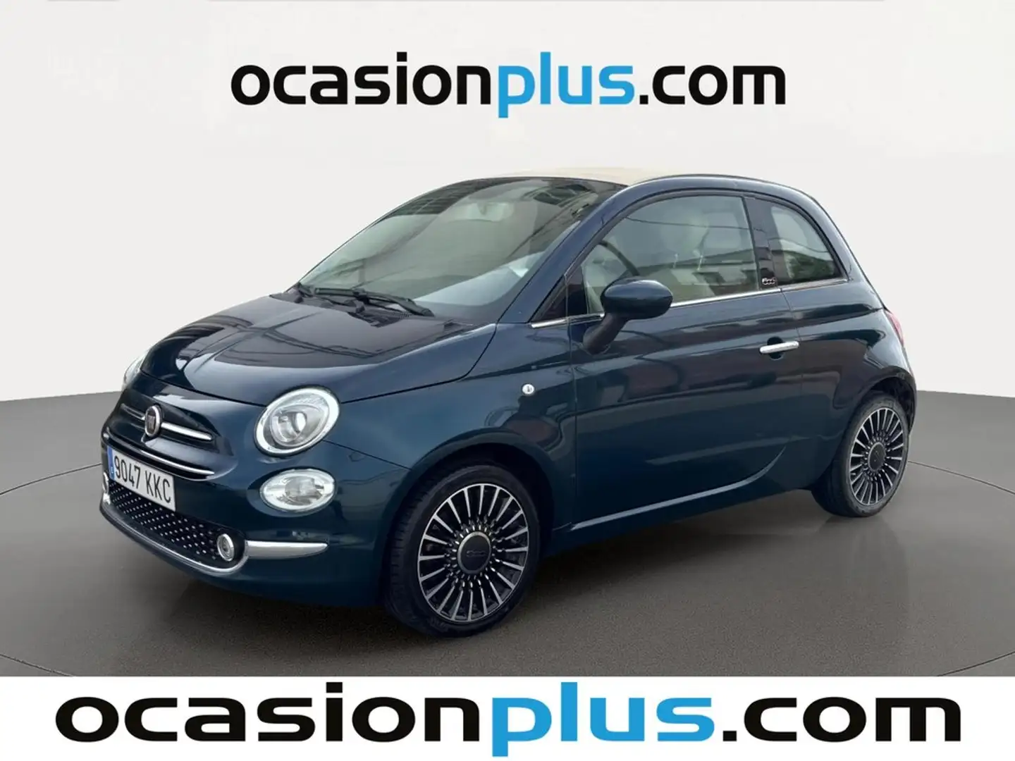 Fiat 500C 1.2 Lounge Azul - 2