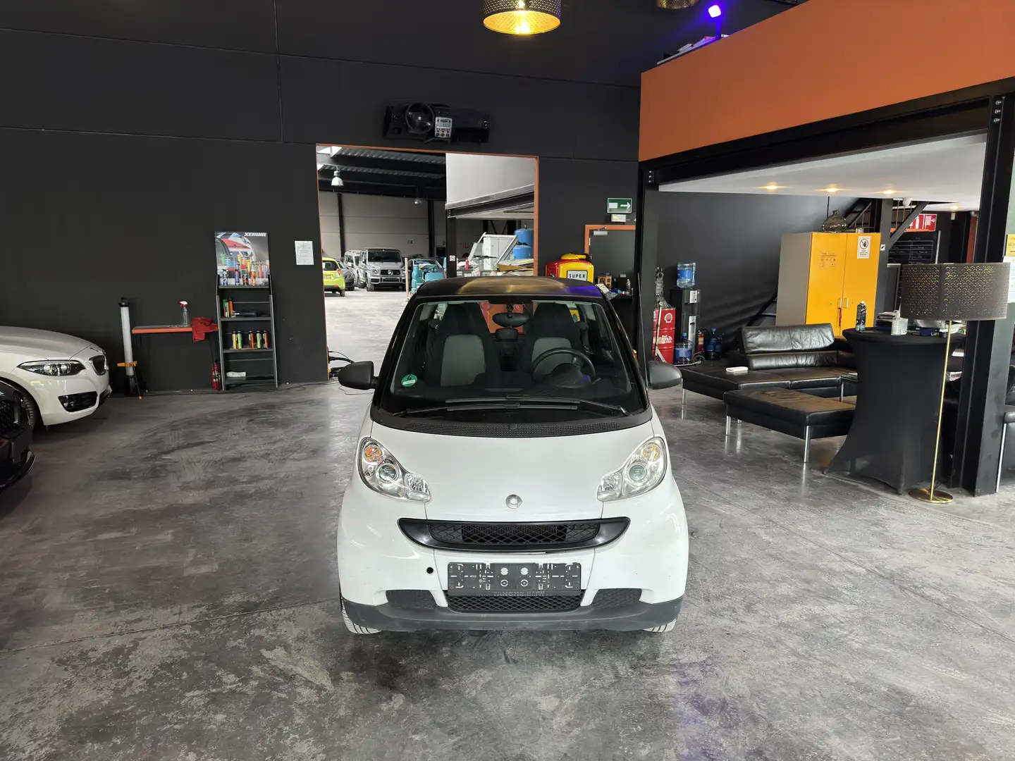 smart forTwo Coupe 1.0i Mhd Pure Softip//12 mois de garantie Blanc - 2