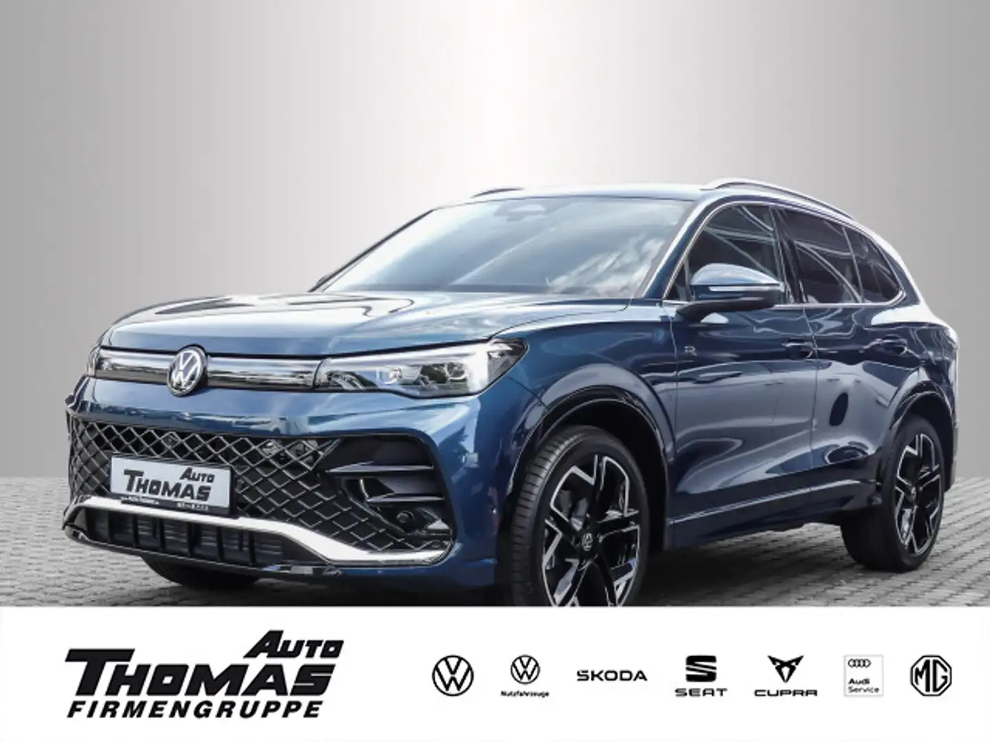 Volkswagen Tiguan R-Line 1.5 eTSI DSG LED+NAVI+ACC Blau - 1