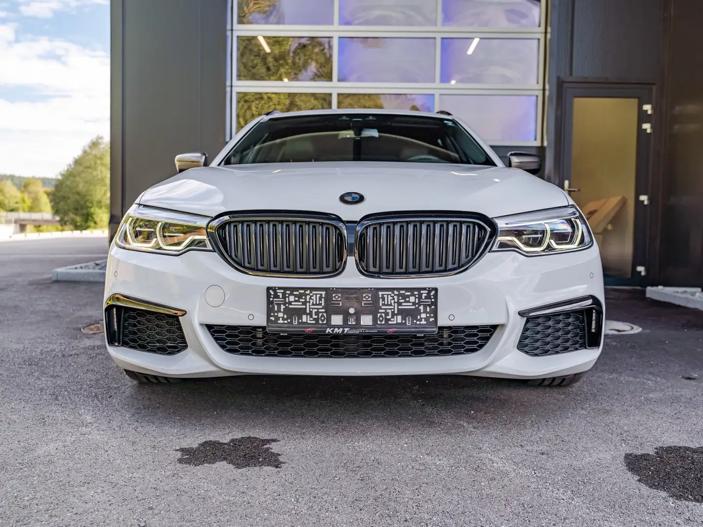 BMW 550 M550d xDrive Blanc - 2