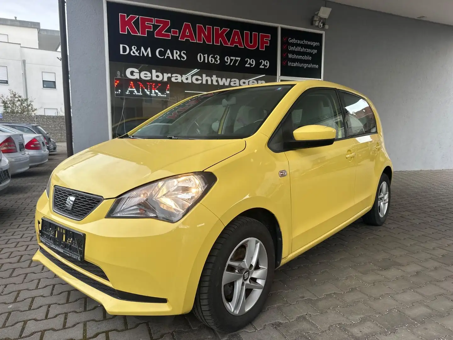SEAT Mii Sun:(TÜV 10,2026)( KM  78980)) 2 HAND Gelb - 1
