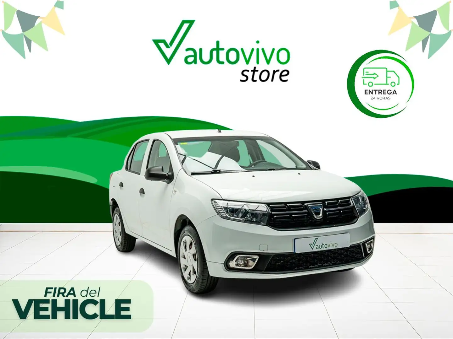 Dacia Logan 1.0 Ambiance 54kW Blanc - 1