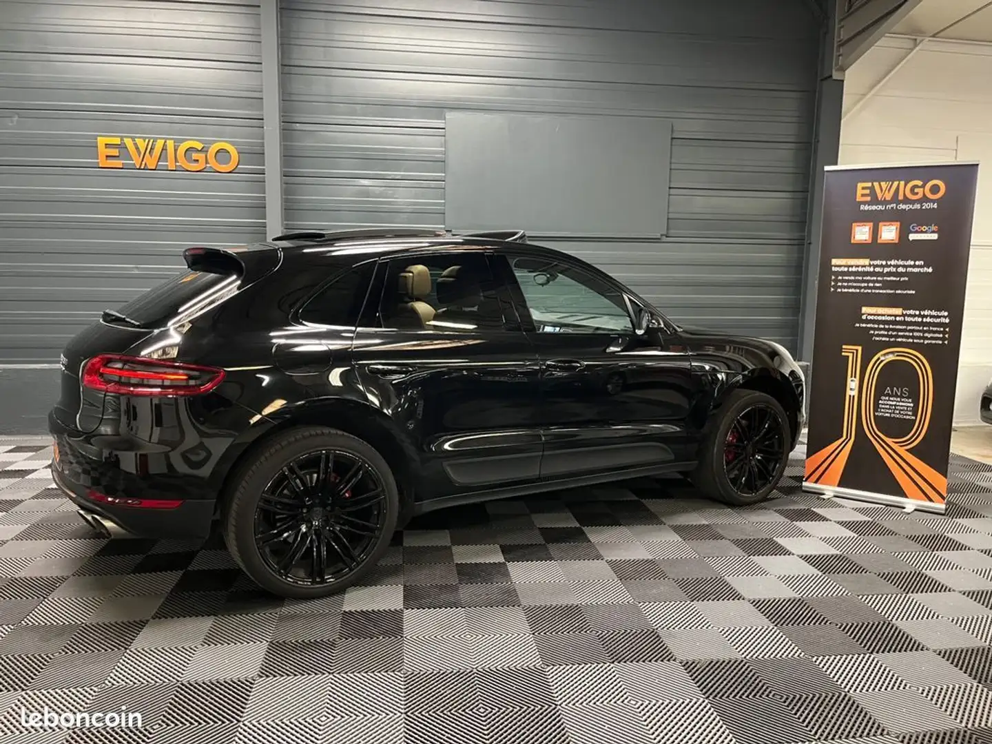 Porsche Macan 3.0 diesel 258 ch s bva toit ouvrant Negro - 2