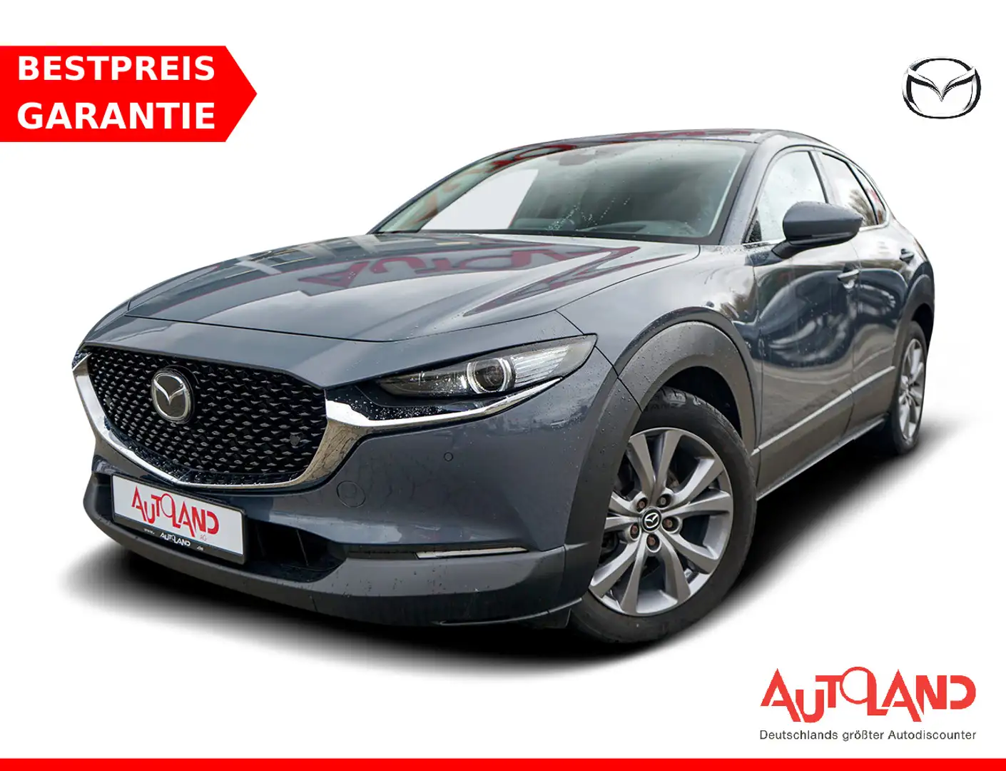 Mazda CX-30 2.0 M-Hybrid Selection LED Navi ACC Kamera Grau - 1