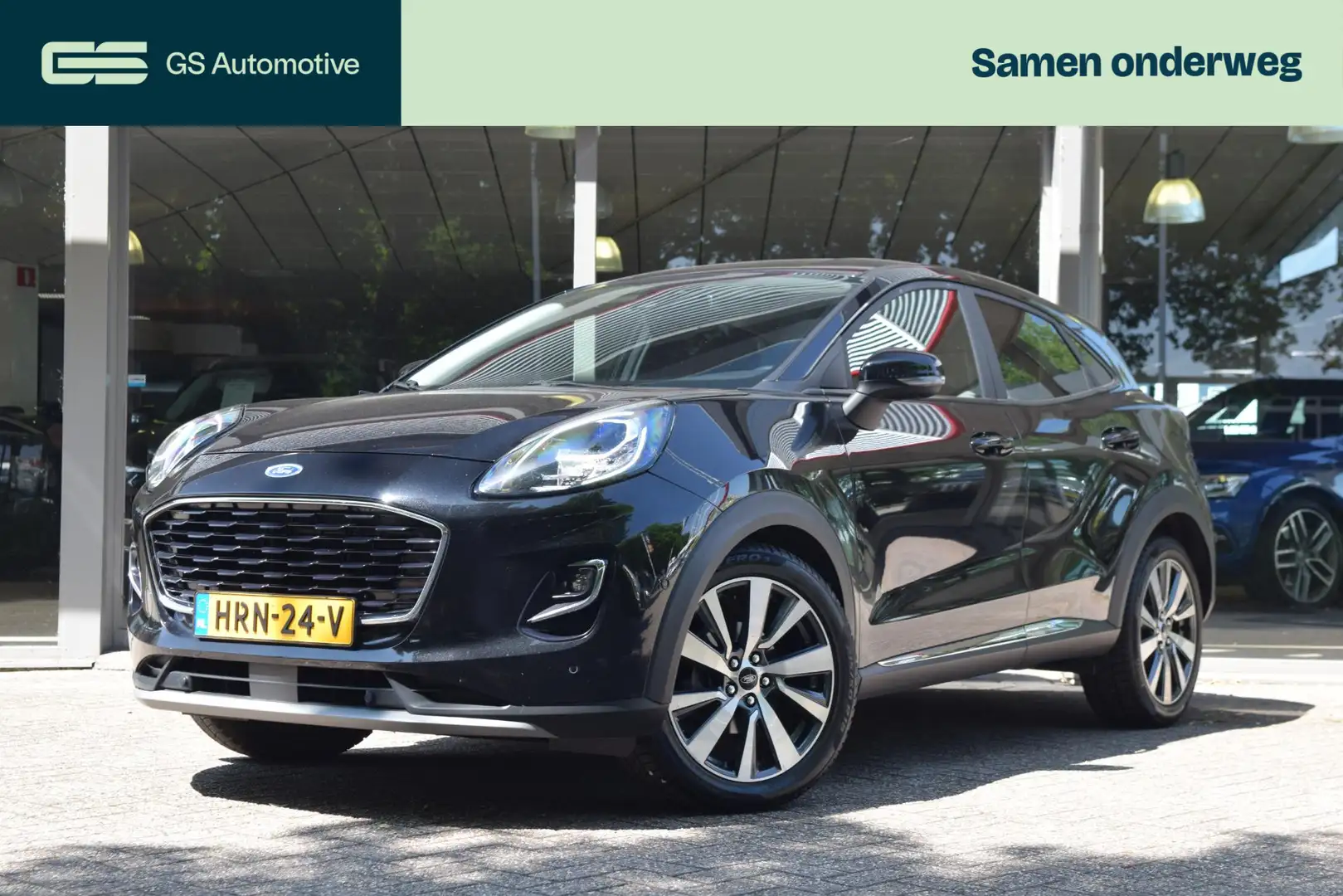 Ford Puma 1.0 EcoBoost Hybrid ST-Line X First Edition Navi, Zwart - 1