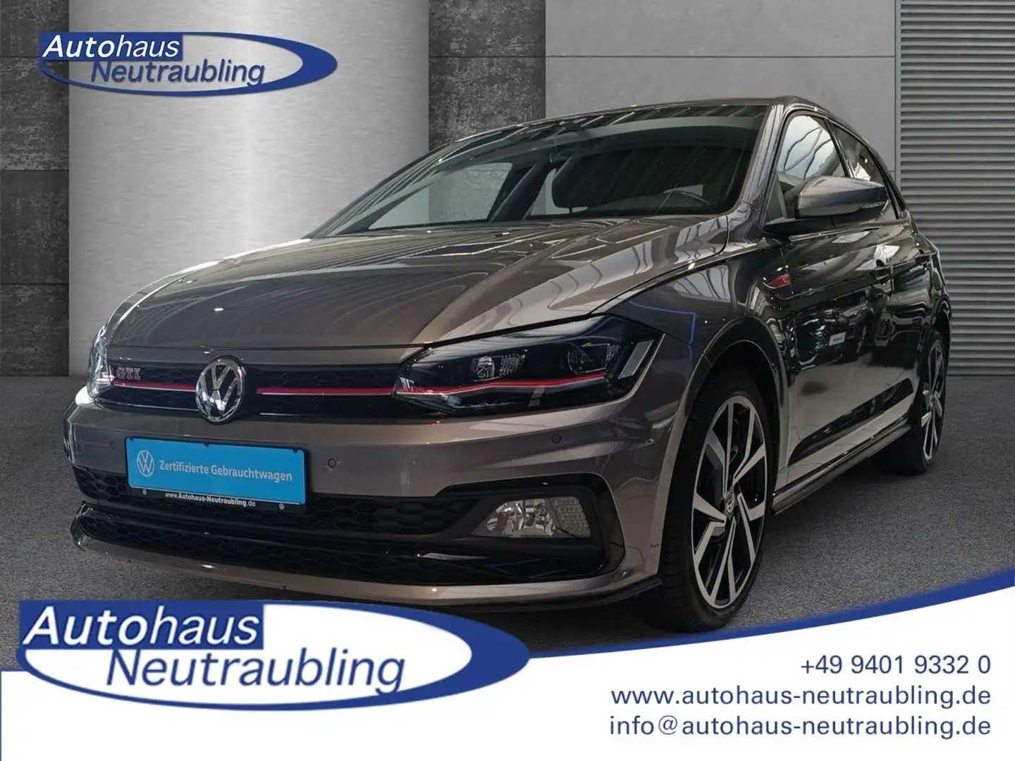Volkswagen Polo 2.0 TSI "GTI" 200 PS DSG+NAVI+LED+ACC+ Grau - 1
