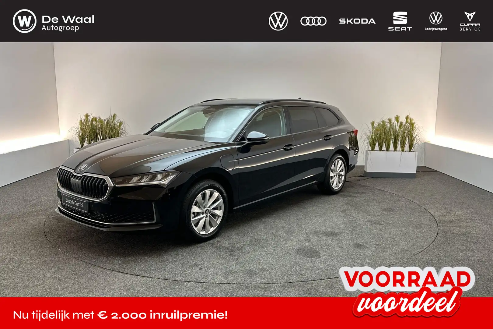 Skoda Superb combi Business Edition 1.5 TSI DSG PHEV Zwart - 1