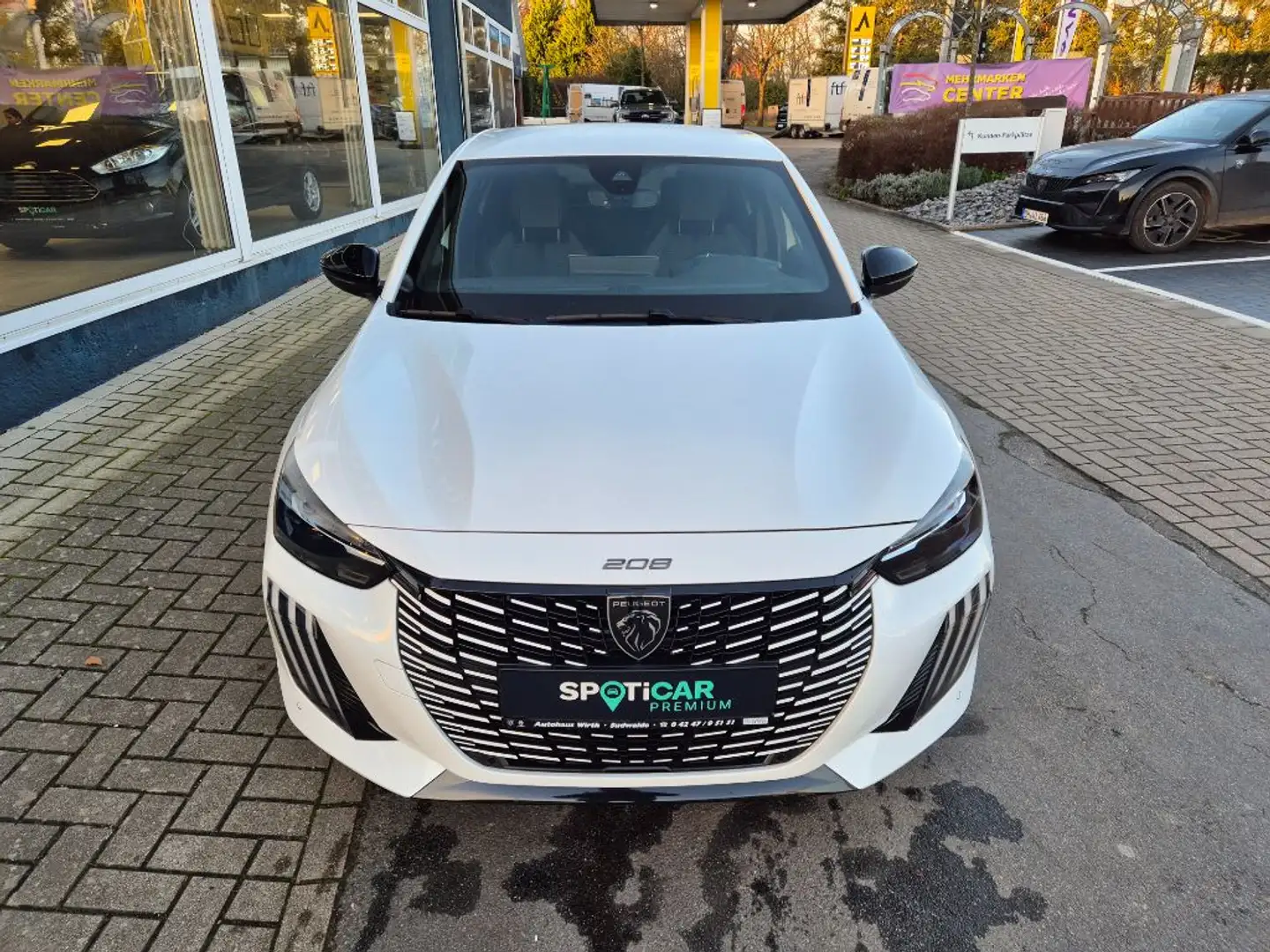 Peugeot 208 Hybrid 100 e-DSC6 GT KLIMAAUT+FULL-LED+DAB Weiß - 2