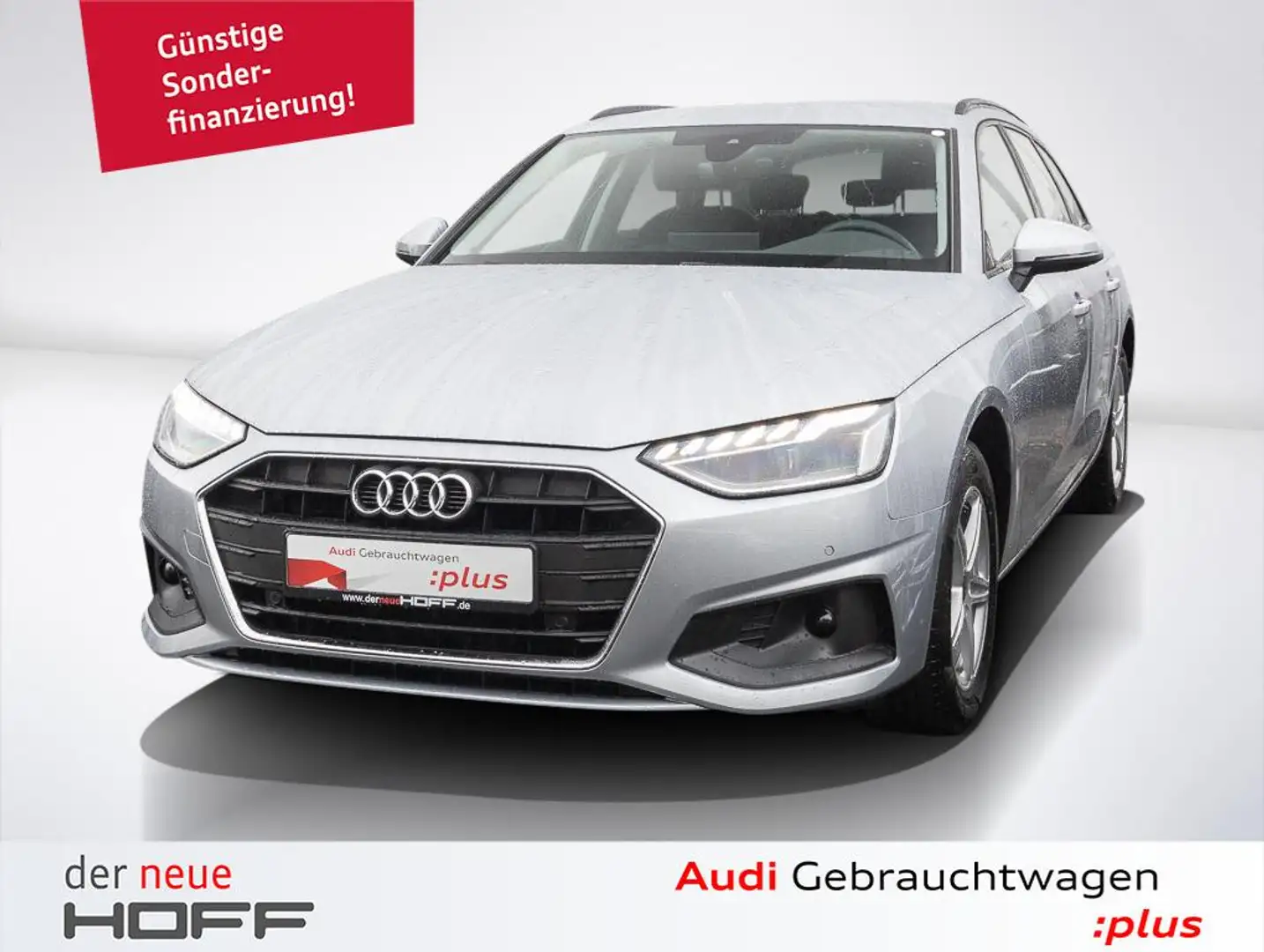 Audi A4 Avant 30 TDI LED Scheinw. Navi Plus ACC Phone Box Silber - 1
