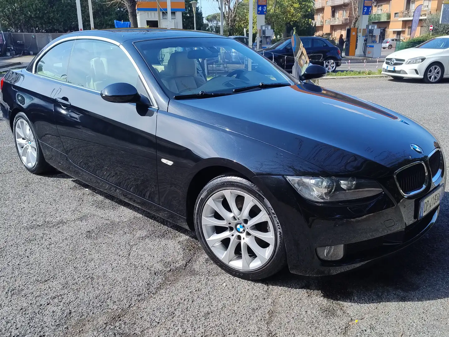 BMW 320 Serie 3 E93 Cabrio 320d Cabrio Futura Nero - 2