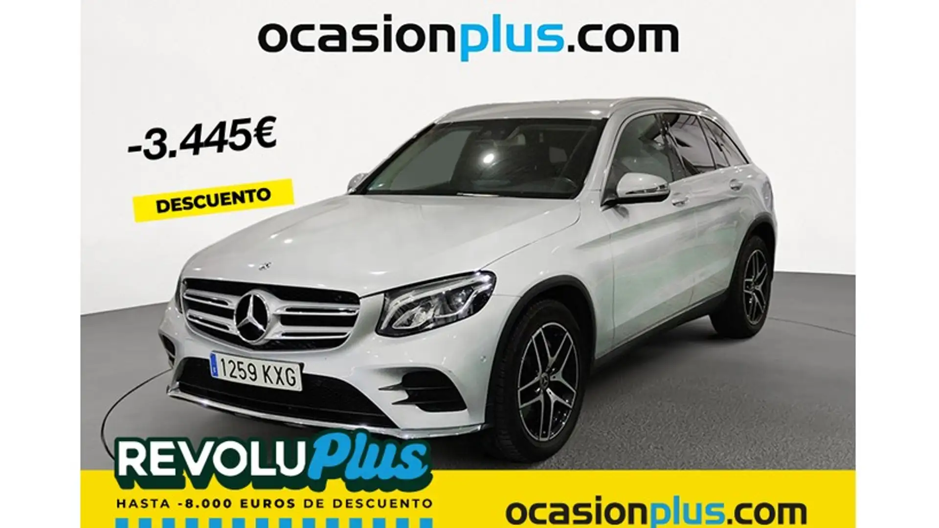 Mercedes-Benz GLC 220 220d 4Matic Aut. Silber - 1