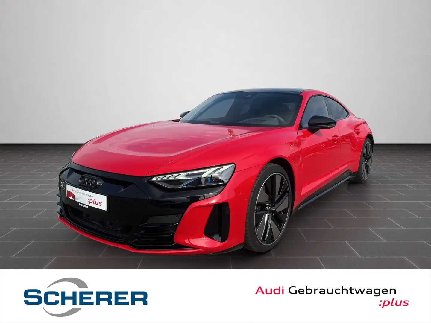 Audi e-tron GT MATRIX MMI 21Zoll PANODACH Roşu - 1
