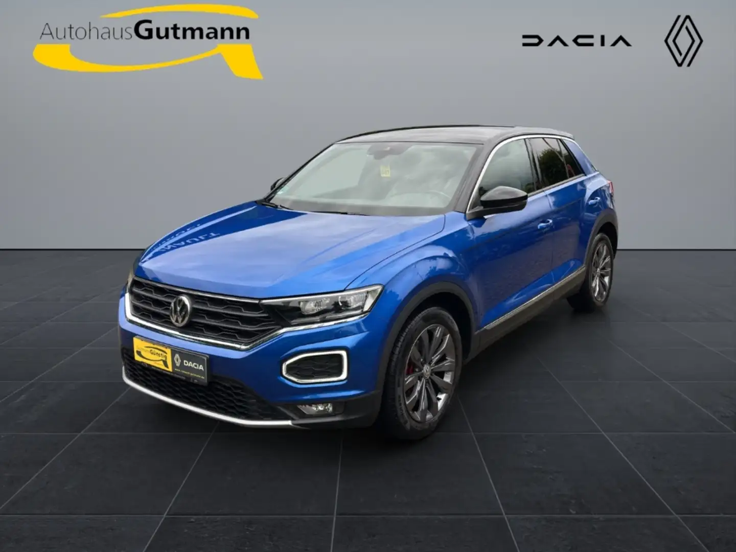 Volkswagen T-Roc Sport 4Motion 2.0 TSI AHK-abnehmbar Navi LED ACC 2 Blau - 1