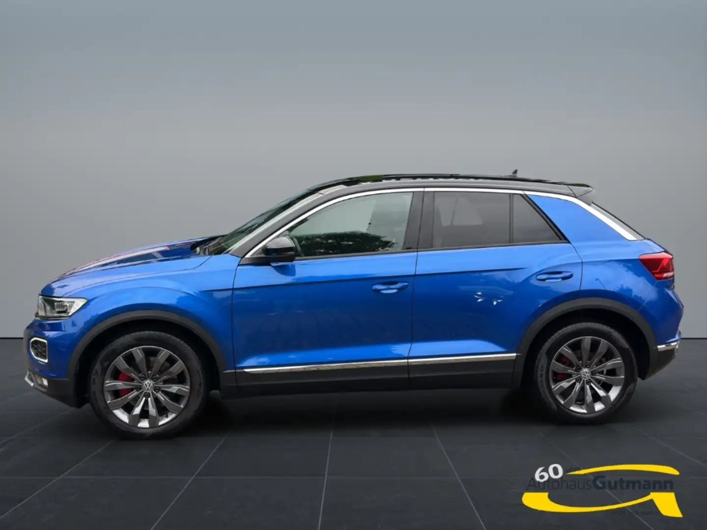 Volkswagen T-Roc Sport 4Motion 2.0 TSI AHK-abnehmbar Navi LED ACC 2 Blau - 2