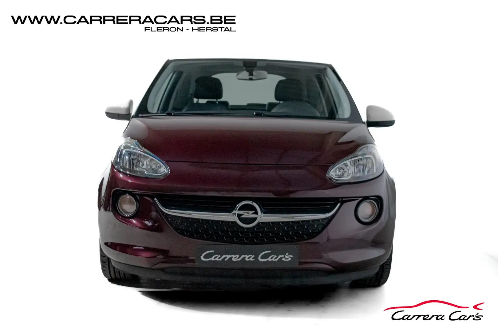 Opel Adam 1.2i Glam*|NAVI*CRUISE*CUIR*CLIMA*PDC*GARANTIE*| Rouge - 2