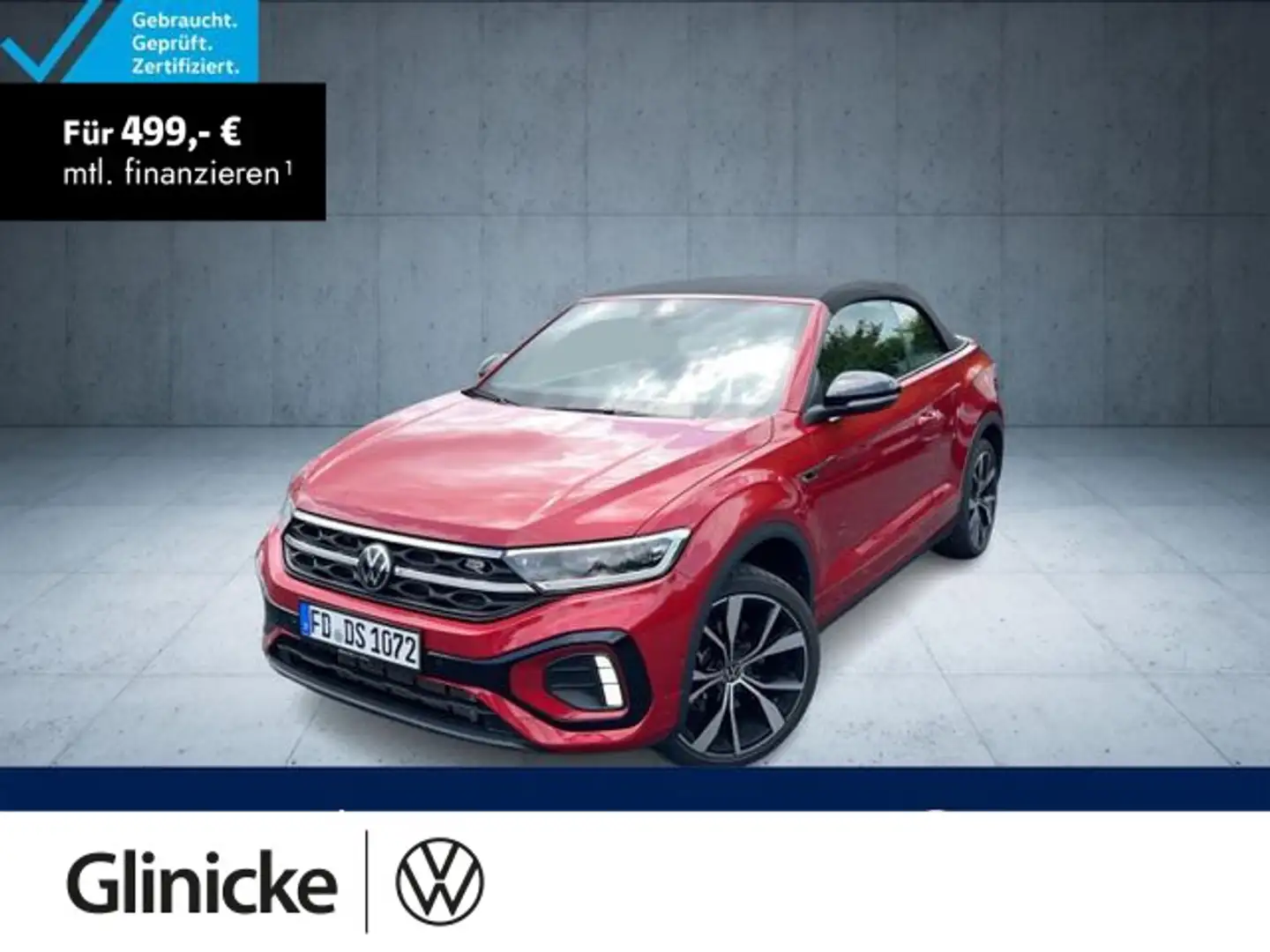 Volkswagen T-Roc R-Line 1.5 TSI DSG AHK/Matrix/Na Rosso - 1