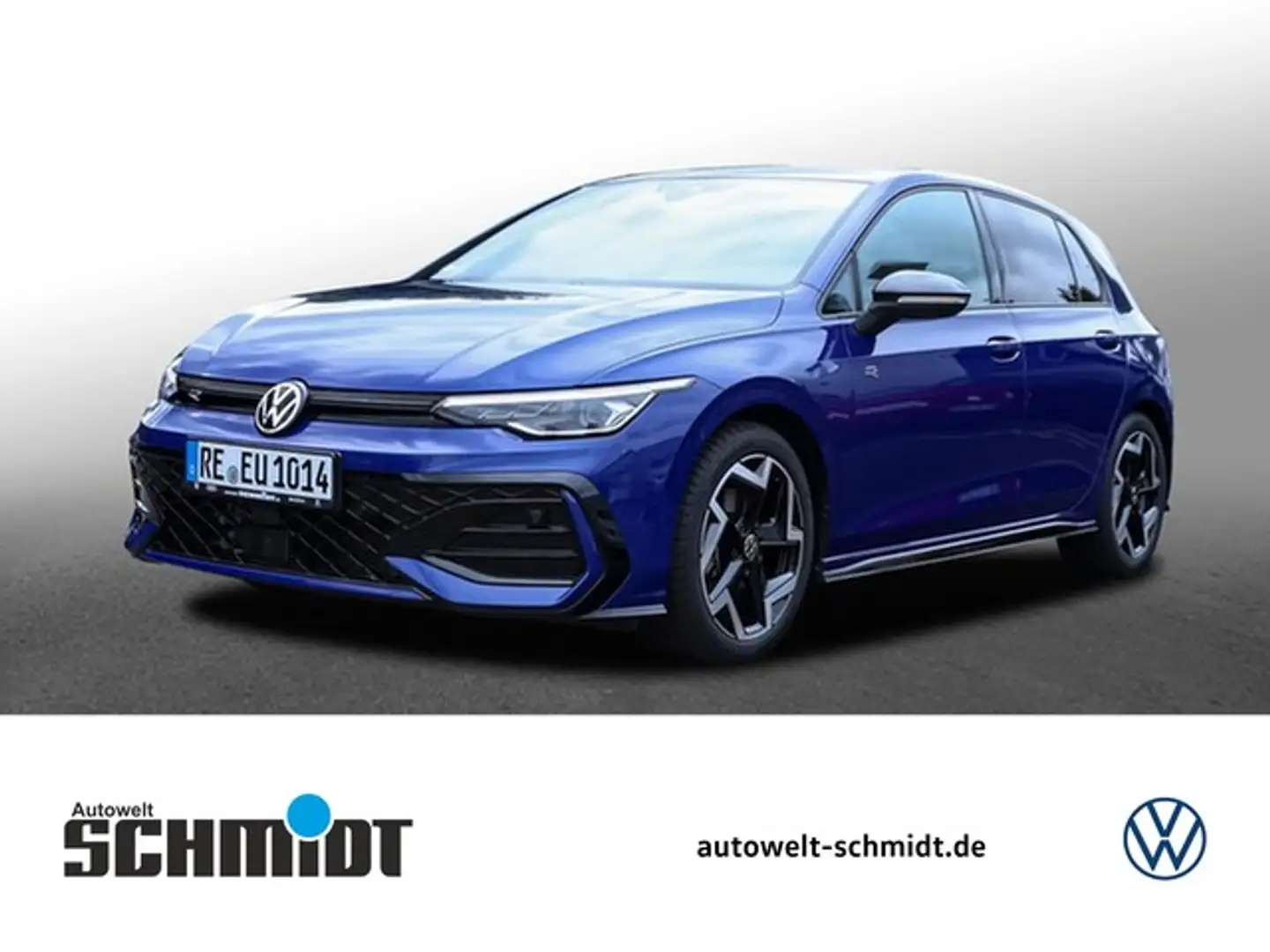 Volkswagen Golf VIII 1,5 eTSI DSG R-Line Black Style ACC Navi R... Blauw - 1