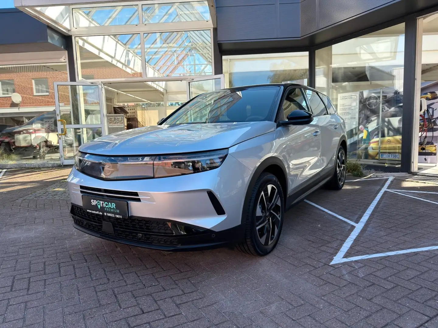 Opel Grandland X Grandland 1.2 48V Mild-Hybrid 100kW GS Argent - 1