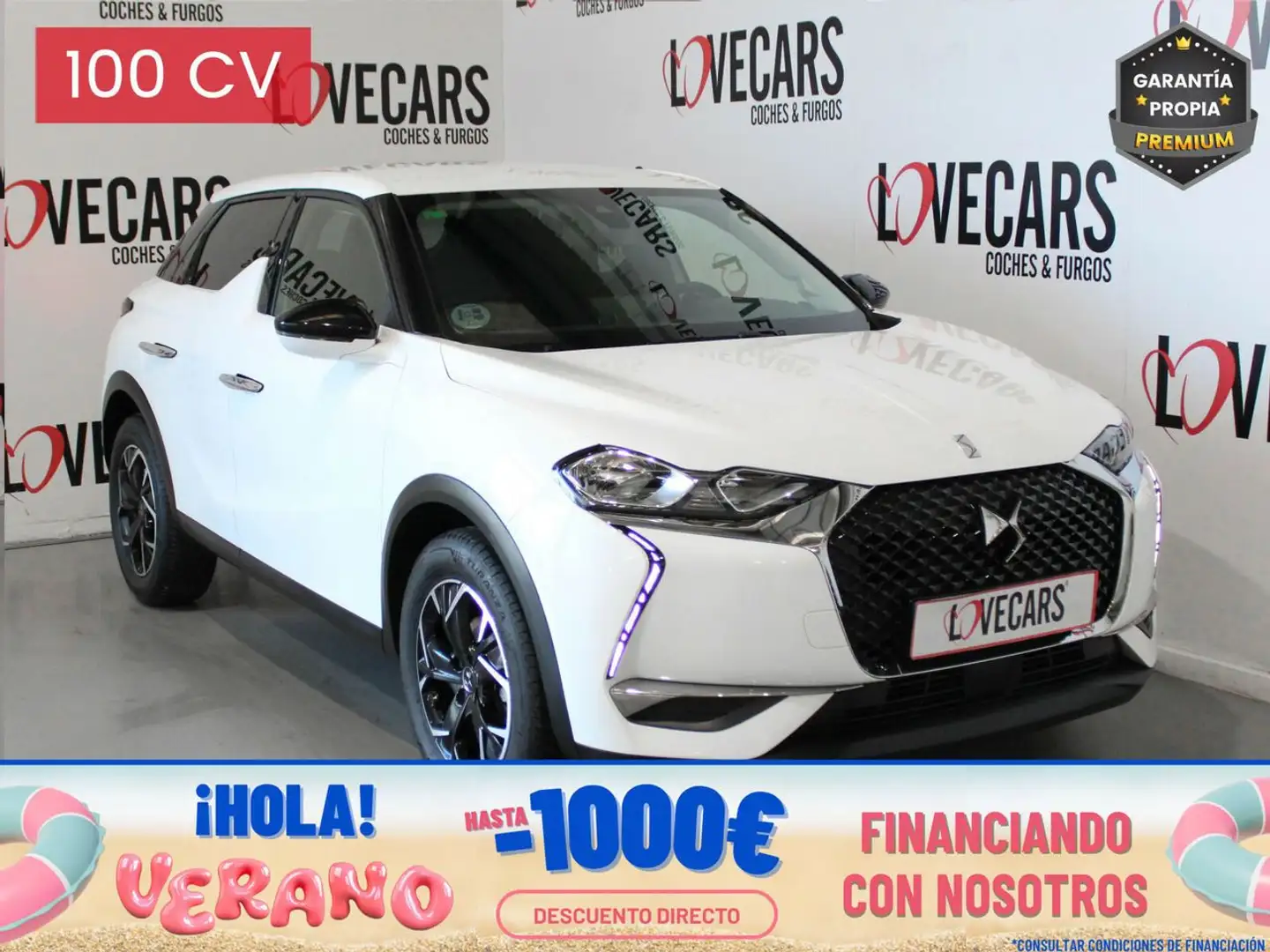 DS Automobiles DS 3 Crossback BlueHDi Be Chic 100 Wit - 1