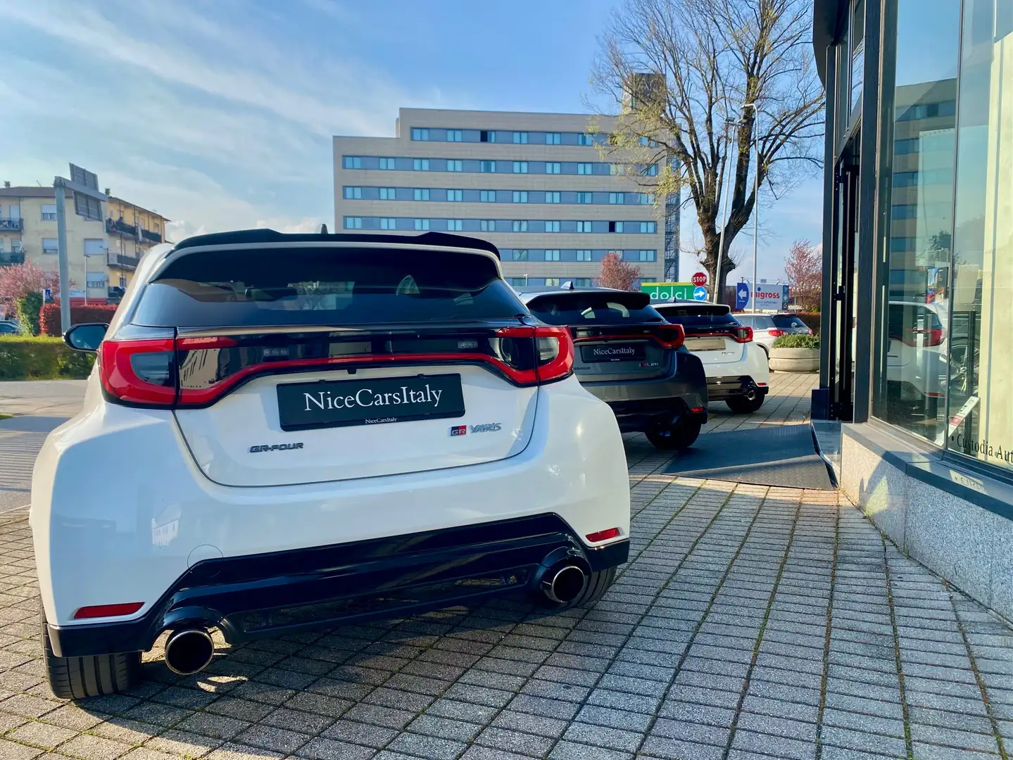 Toyota Yaris GR 280 cv manuali garanzia ufficiale Weiß - 2