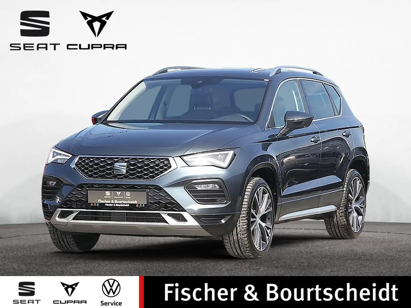 SEAT Ateca 1.5 TSI Xperience DSG NAVI PANO STD.HZG Gris - 1