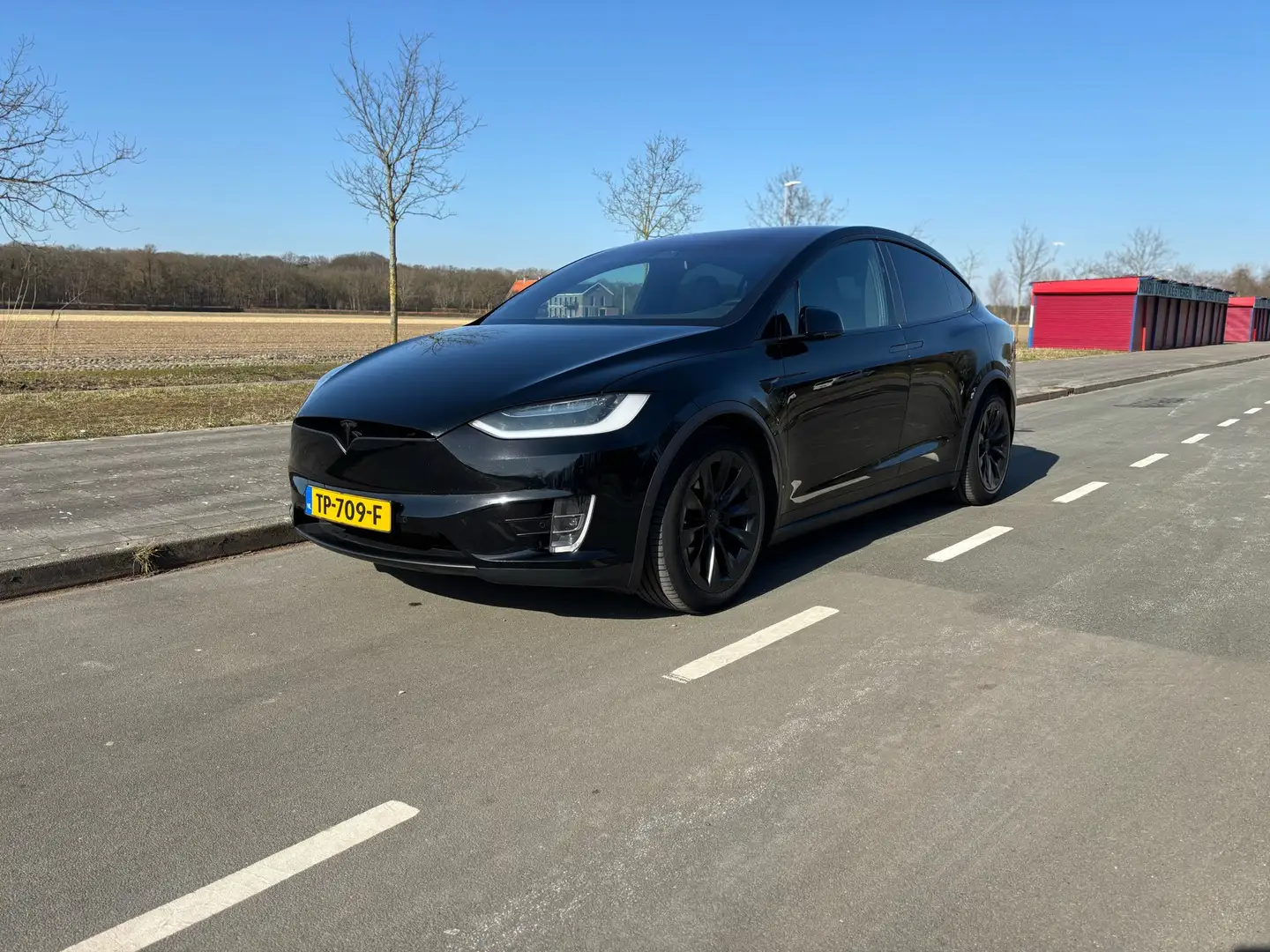 Tesla Model X 75D Base Negro - 1