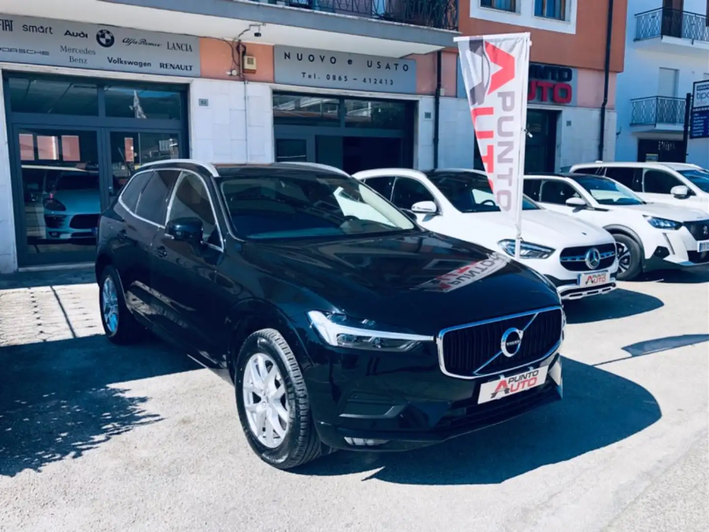 Volvo XC60 B4 (d) AWD Geartronic momentum pro 70milakm teleca Noir - 2