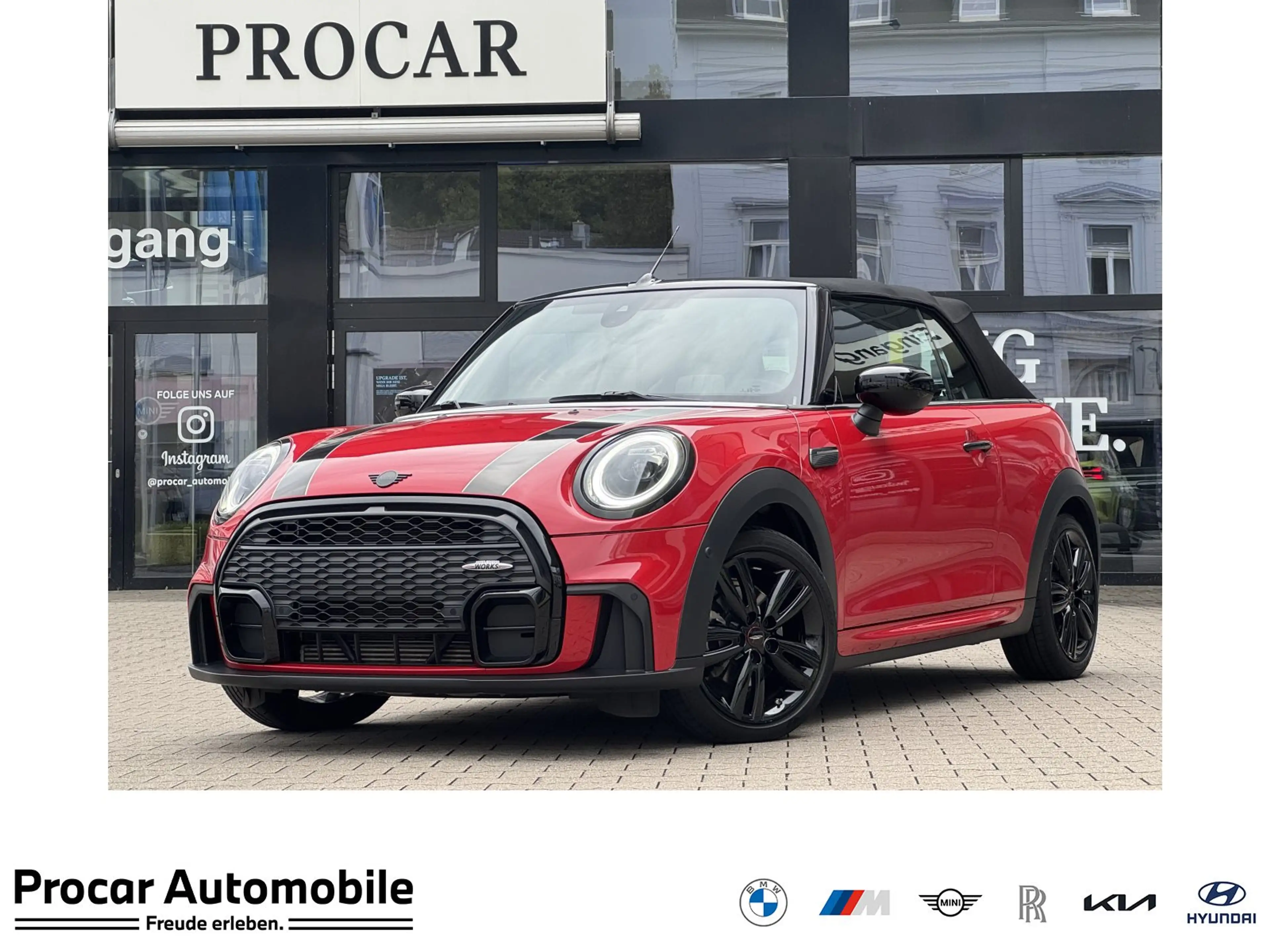 MINI Cooper Cabrio Cooper Cabrio JCW Trim DA PA RFK LED HuD H/K Shz