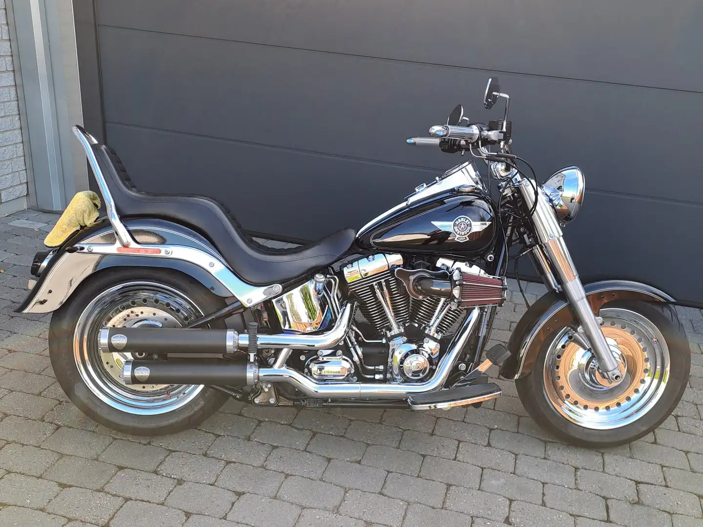 Harley-Davidson Fat Boy Typ:FS2, Variante:LVF, Version:GFABBO  / FLSTF Noir - 1