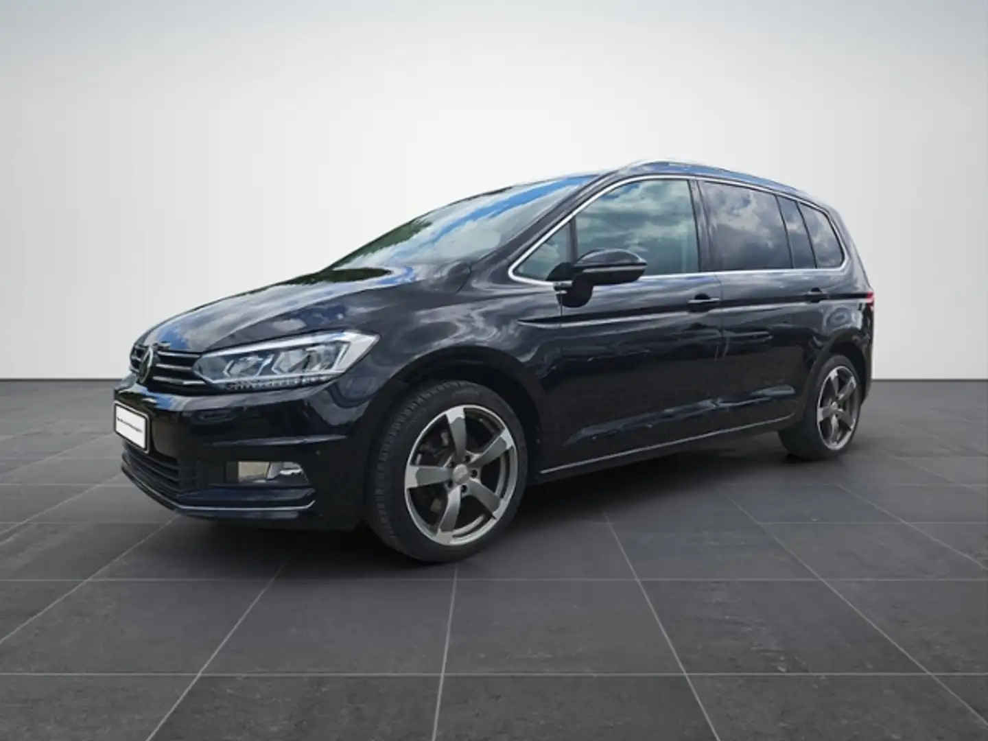 Volkswagen Touran 2.0 TDI Highline LED BMT/Start-Stopp Negro - 2