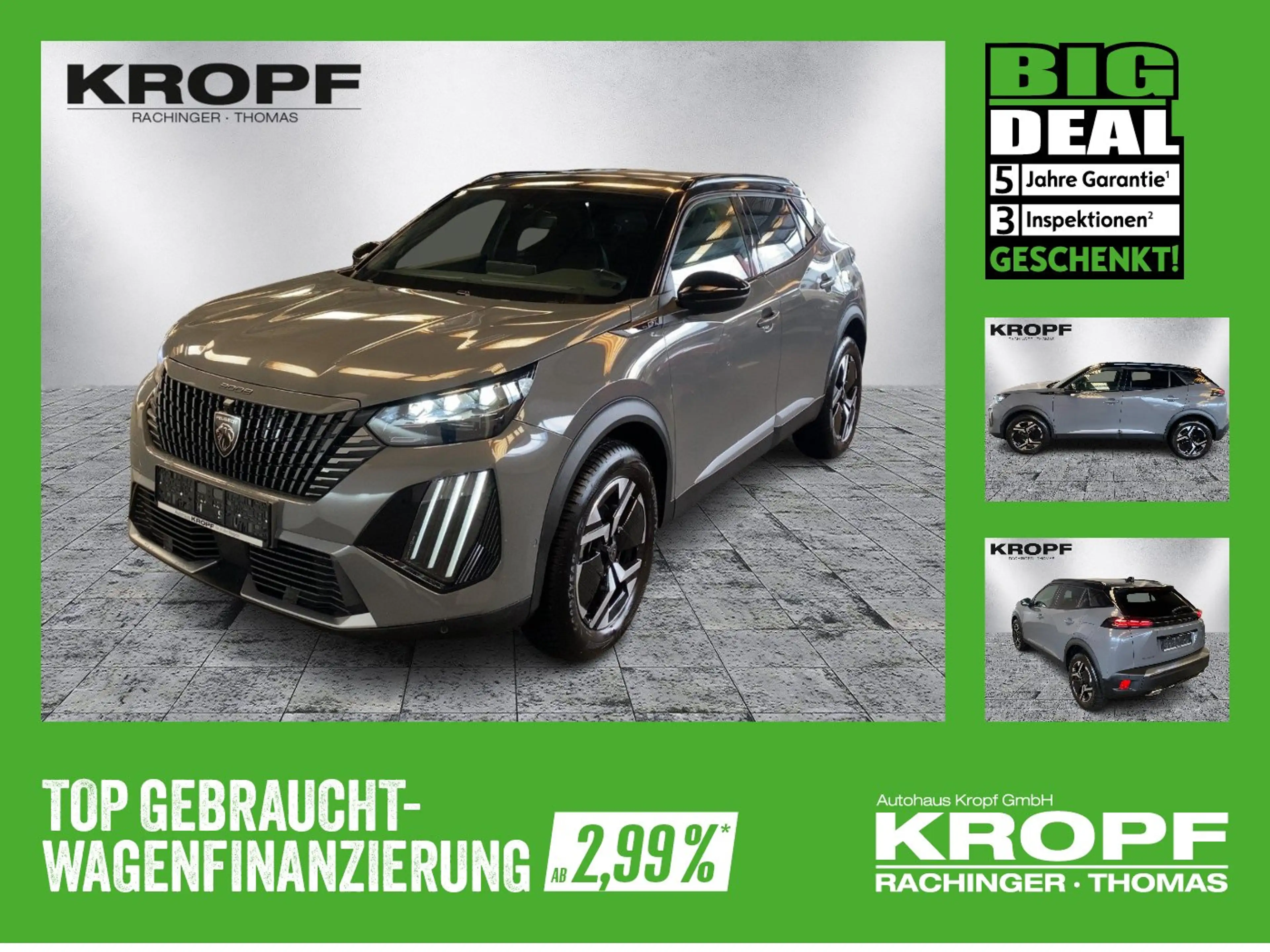 Peugeot 2008 1.2 PureTech 130 GT 360+ACC+AHK+AUT+Alcant.