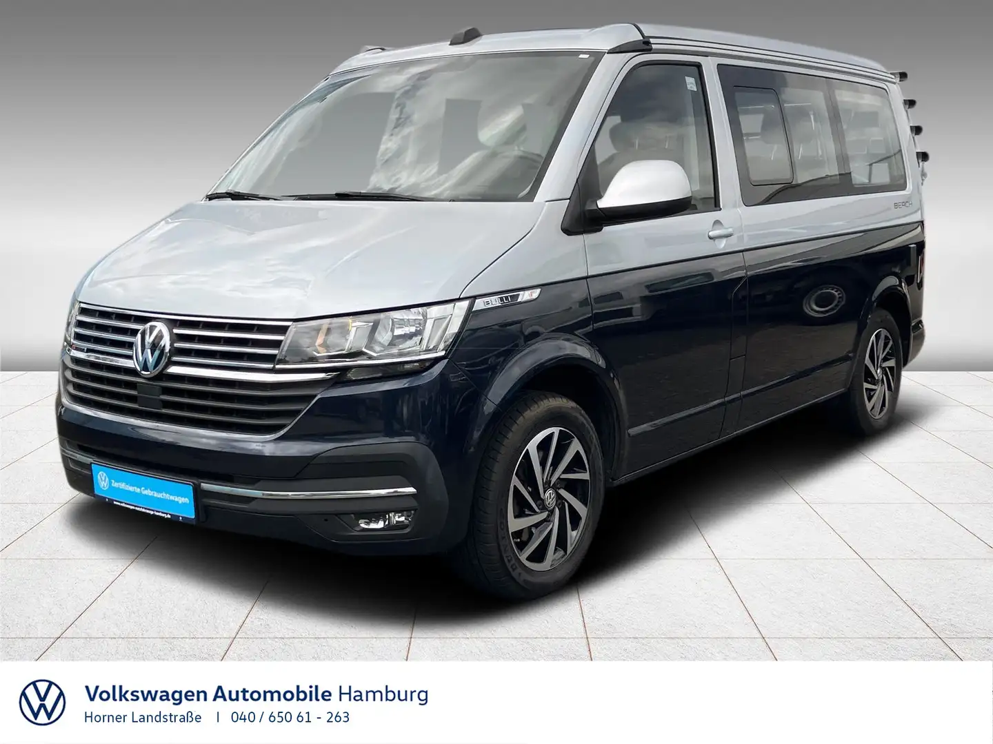 Volkswagen T6.1 California Beach Camper 2.0 TDI DSG 4Motion Silber - 1