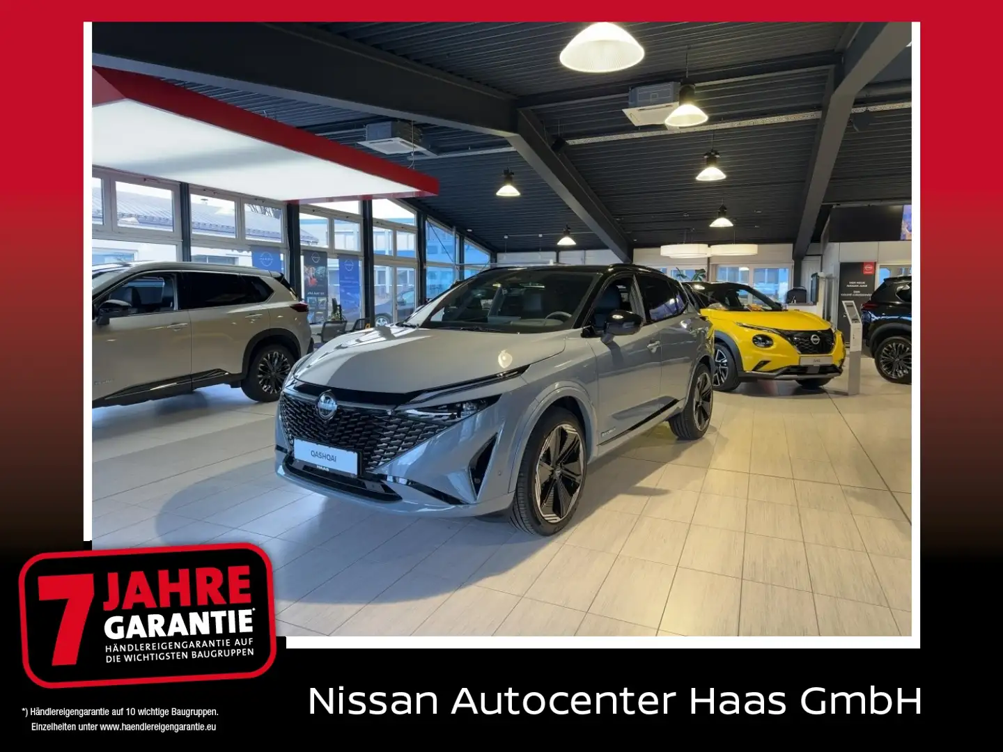 Nissan Qashqai 1.5 VC-T N-Design e-Power ACC+Alcantara Weiß - 1