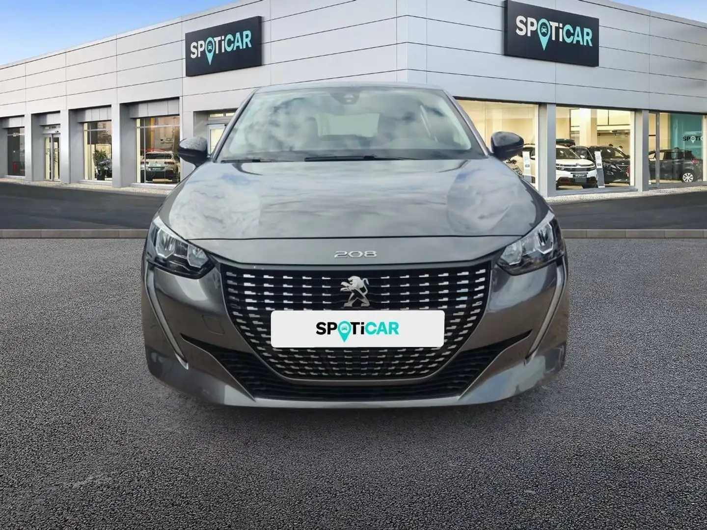 Peugeot 208 1.2 Puretech S&S Active Pack 100 Gris - 2