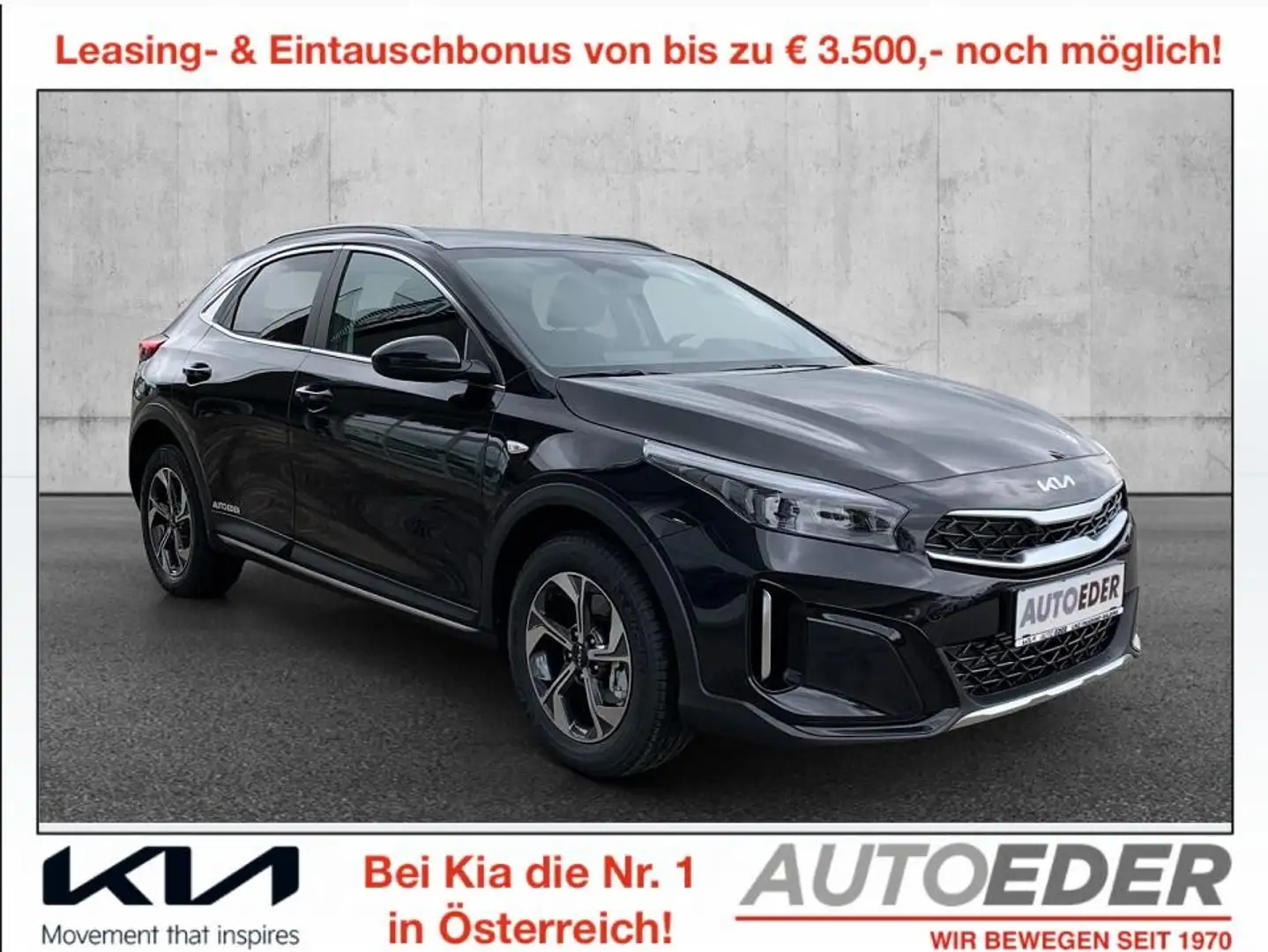Kia XCeed Xceed 1,0 TGDI GPF Silber Schwarz - 1