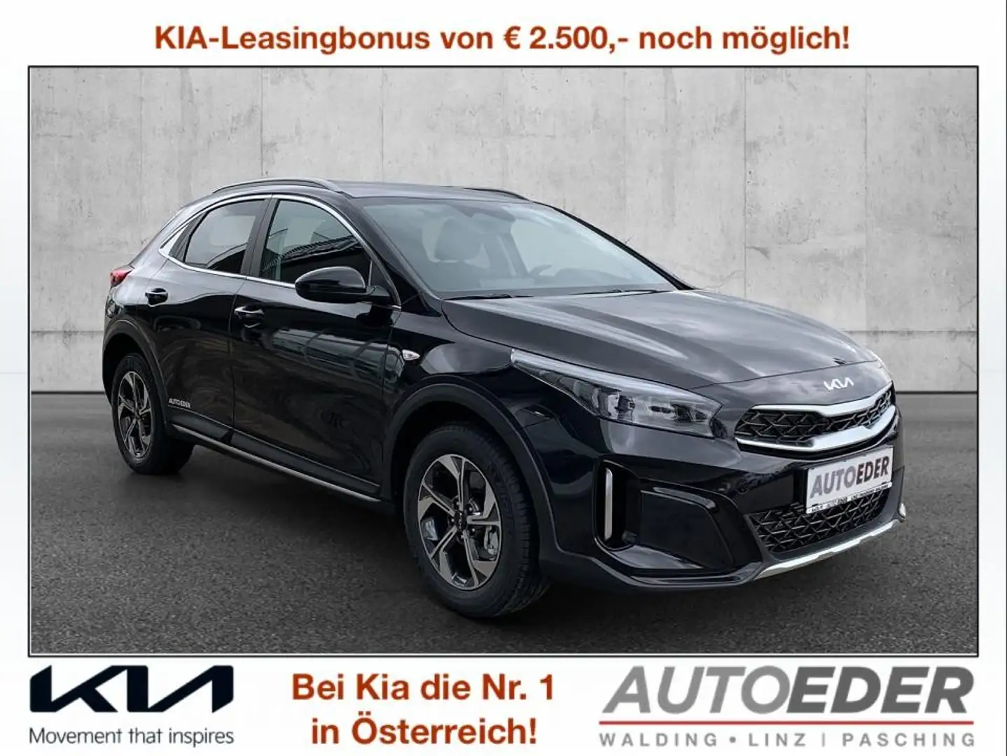 Kia XCeed Xceed 1,0 TGDI GPF Silber Schwarz - 1