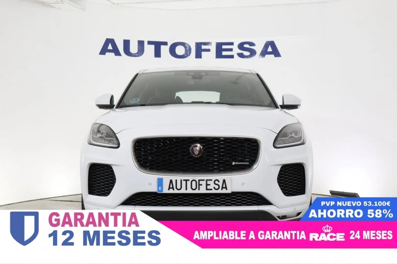 Jaguar E-Pace 2.0D R-DYNAMIC 4WD 150cv AUTO 5P # IVA DEDUCIBLE, Blanco - 2