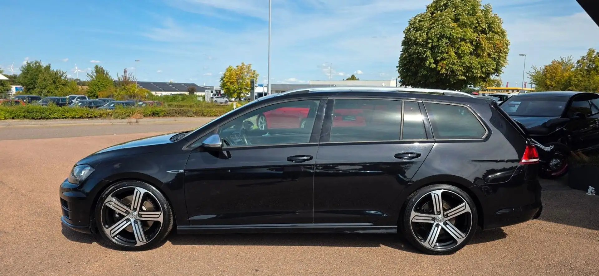 Volkswagen Golf VII 7 Variant R BMT 4Motion+LANE+ACC+DCC+ Schwarz - 2