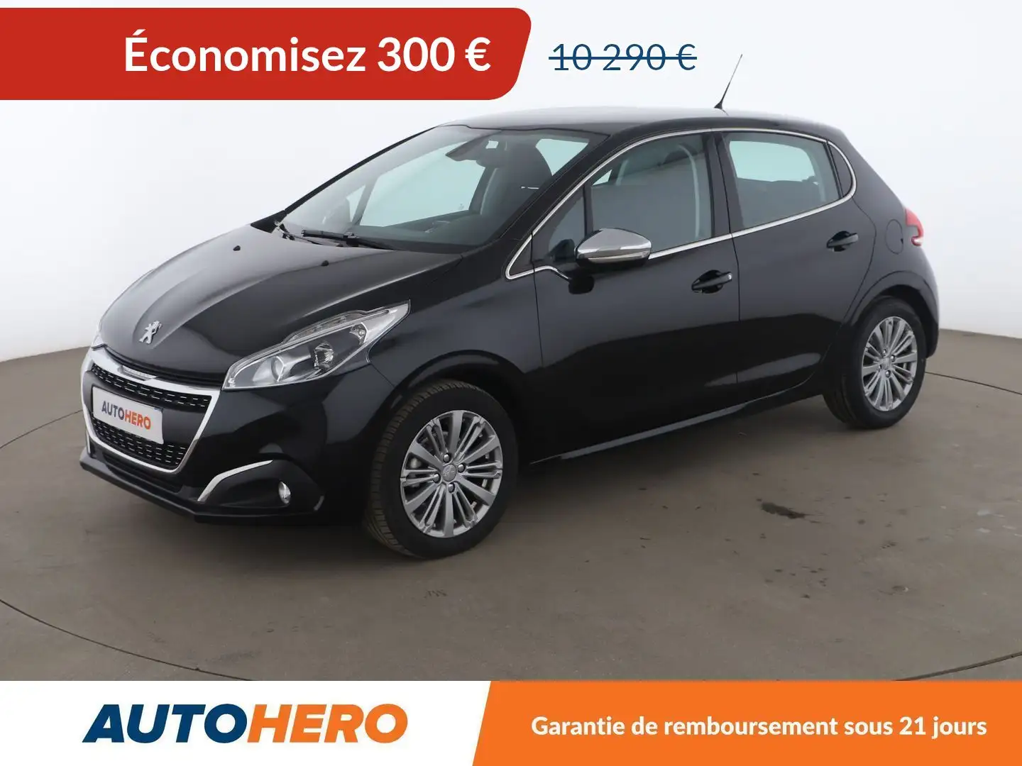 Peugeot 208 1.2 PureTech Allure EAT6 Noir - 1