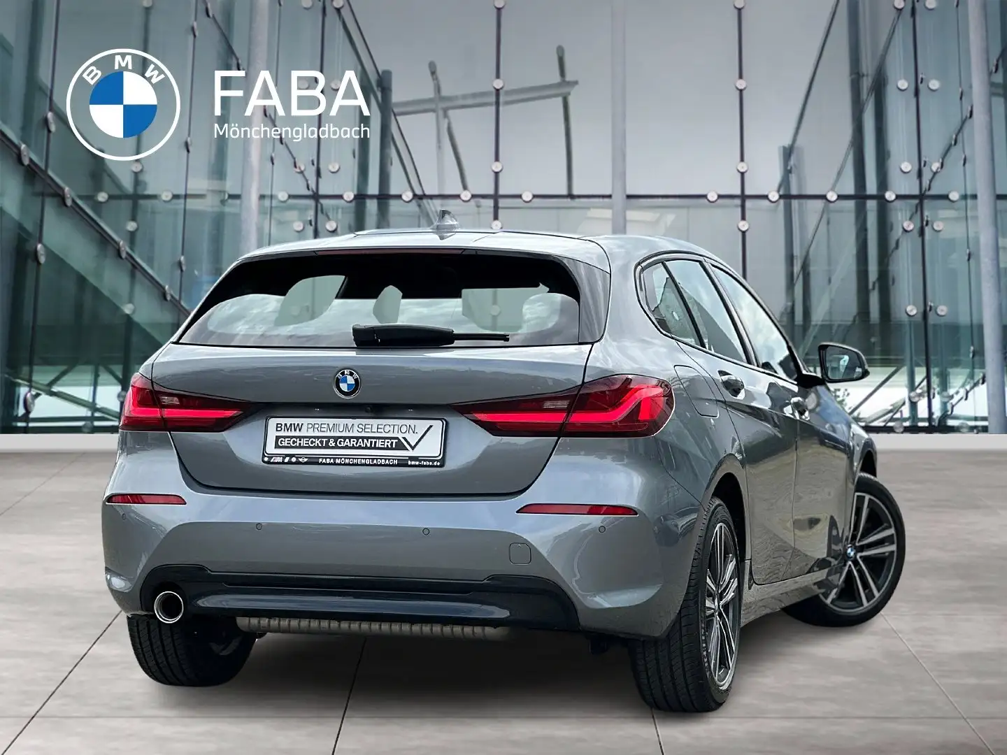 BMW 118 i Sport Line DAB LED WLAN Pano.Dach Gris - 2