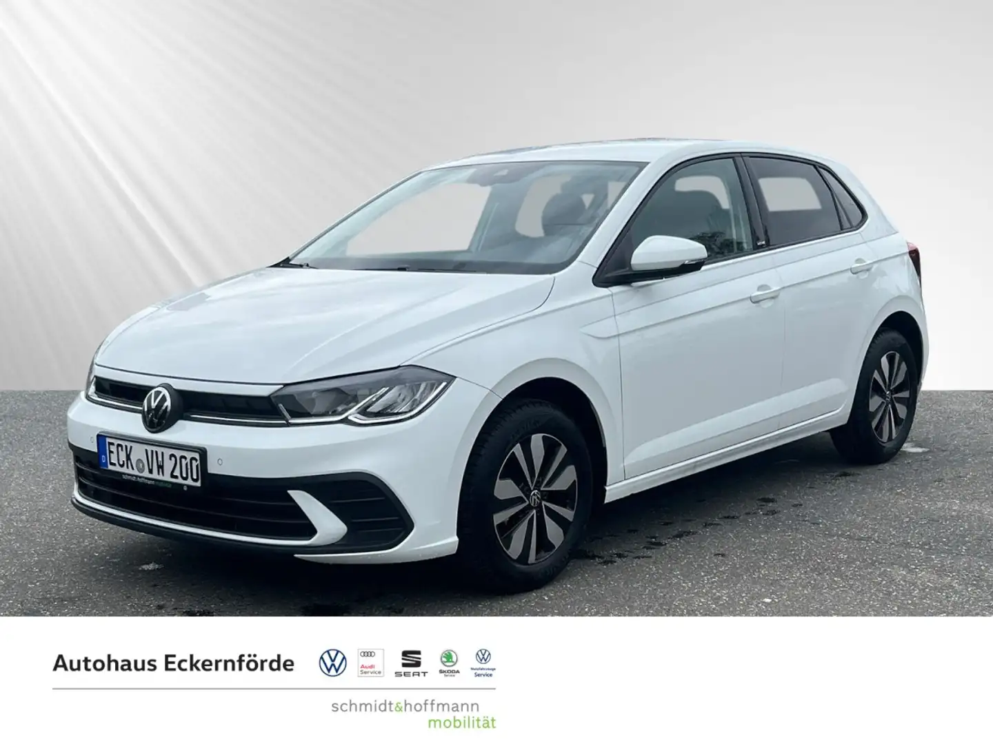 Volkswagen Polo MOVE 1.0 TSI DSG Klima Einparkhilfe Sitzheizung Weiß - 1