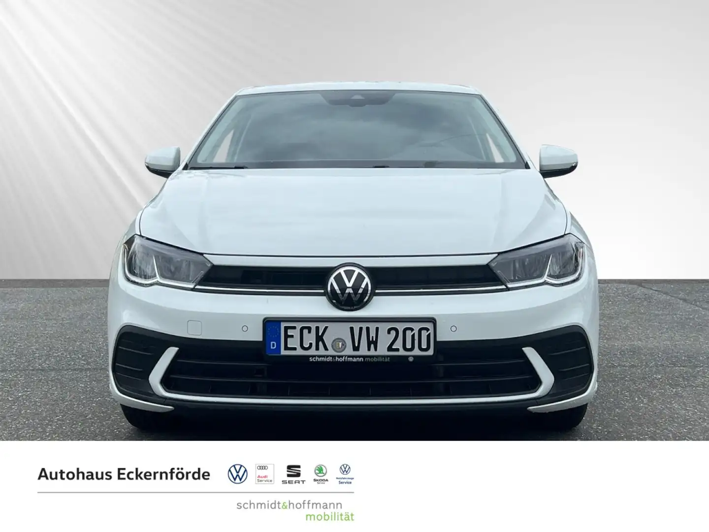 Volkswagen Polo MOVE 1.0 TSI DSG Klima Einparkhilfe Sitzheizung Weiß - 2