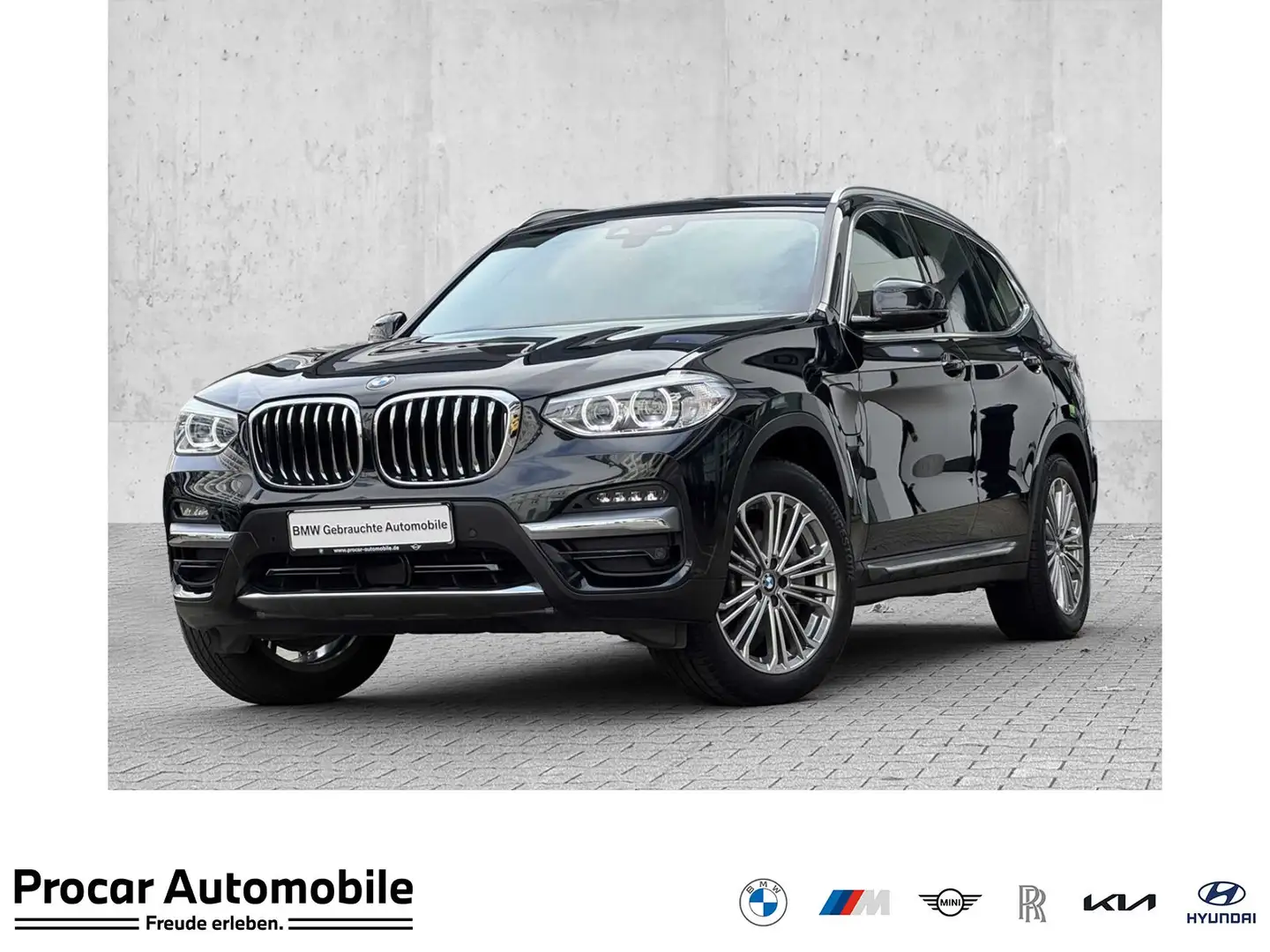 BMW X3 xDrive30e LED LC Prof. AHK DA ACC PA HuD HiFi Negro - 1
