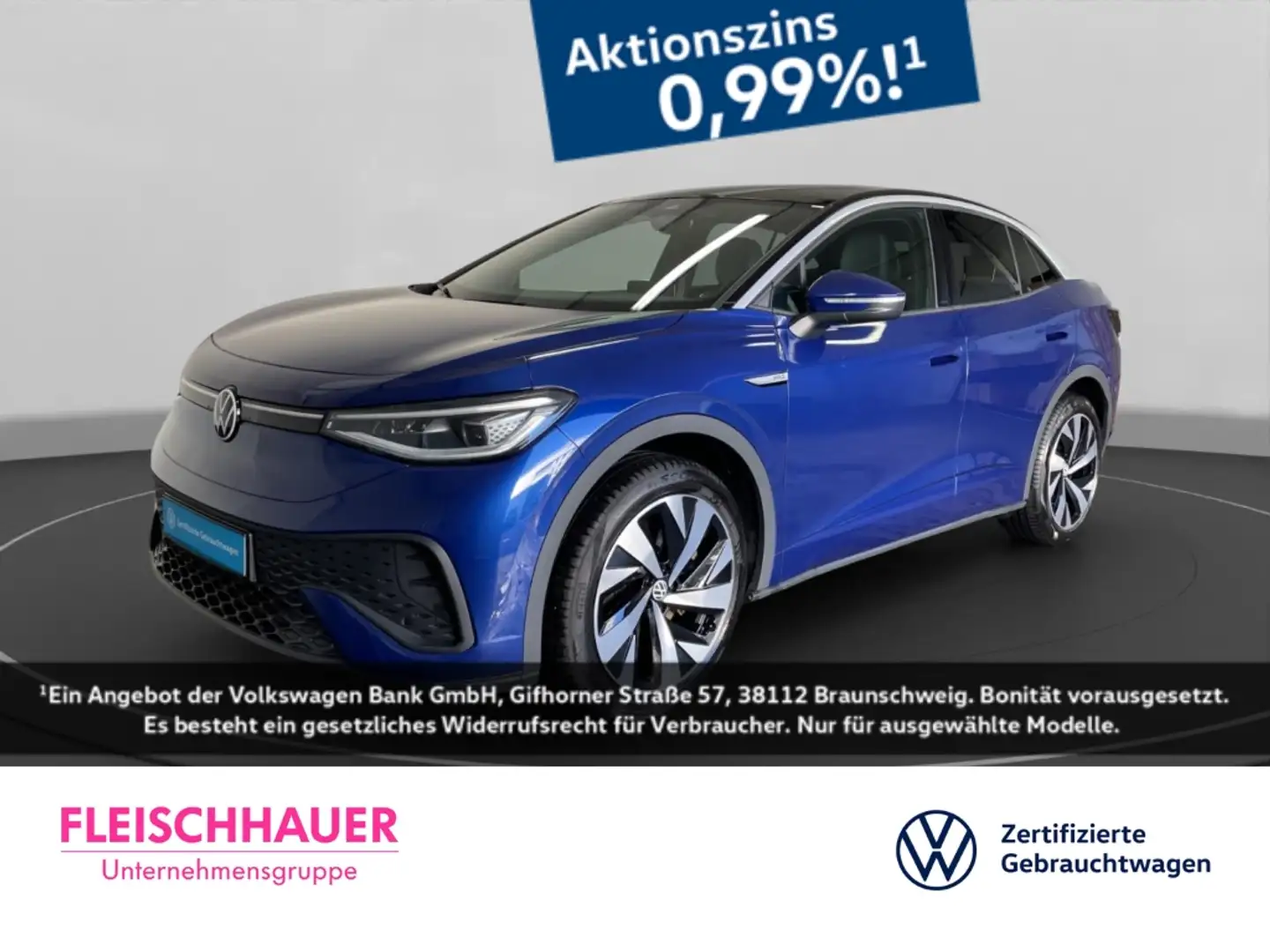 Volkswagen ID.5 Pro Matrix-LED AHK Navi App-Connect Blau - 1