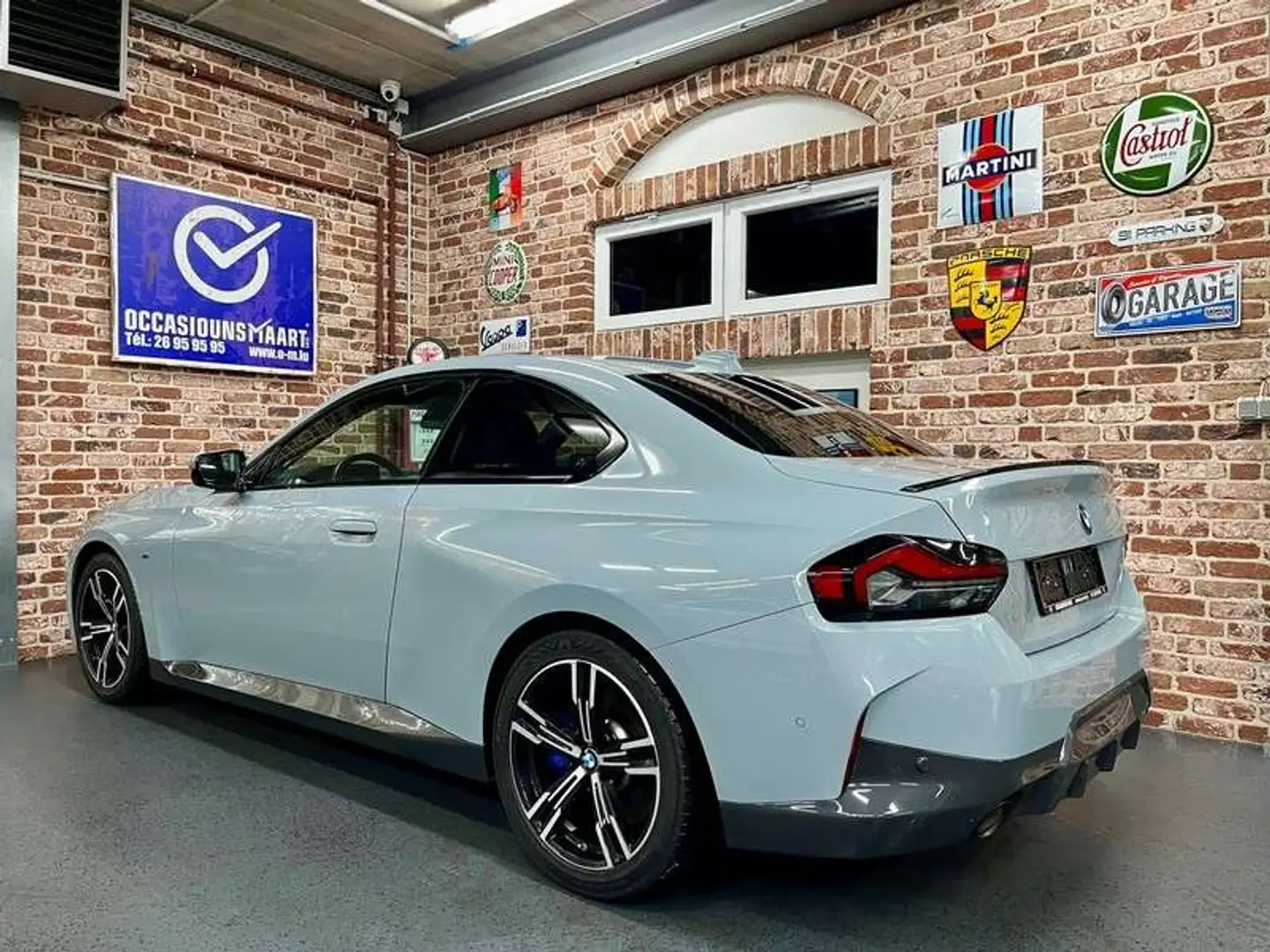 BMW 220 220d Coupe 2.0 190cv Auto M-SPORT CUIR Grijs - 2
