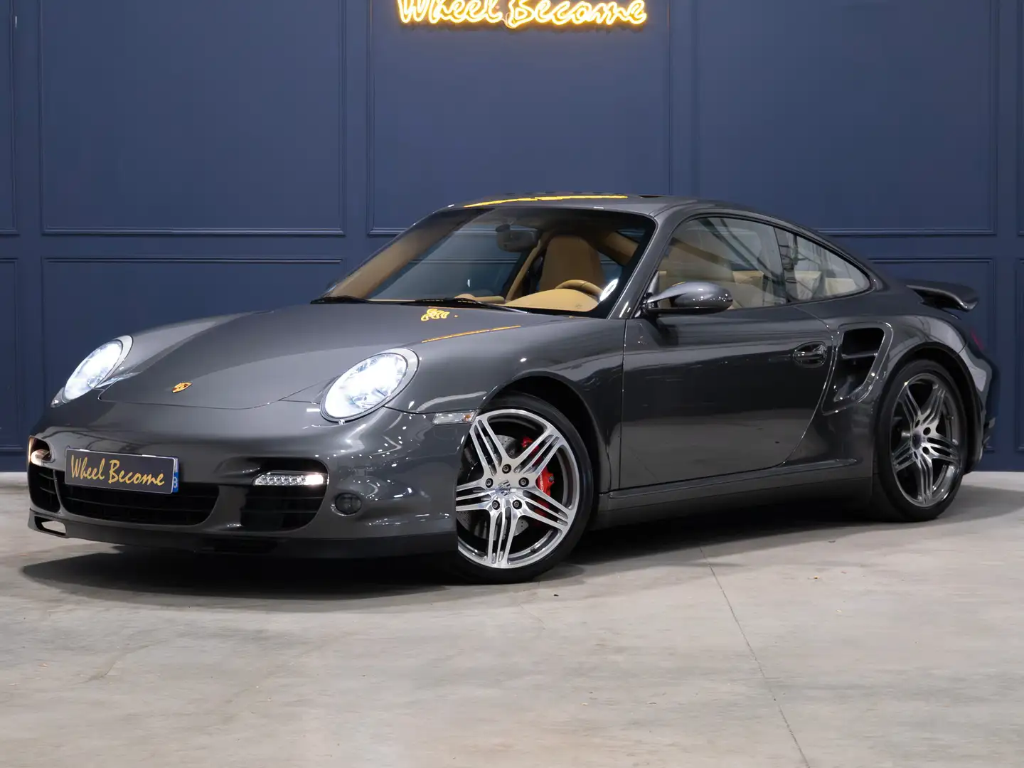 Porsche 997 911 Coupe 3.6i Turbo Tiptronic S A Grau - 1