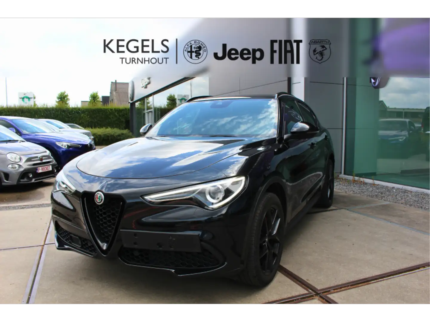 Alfa Romeo Stelvio sprint Q4 Noir - 1