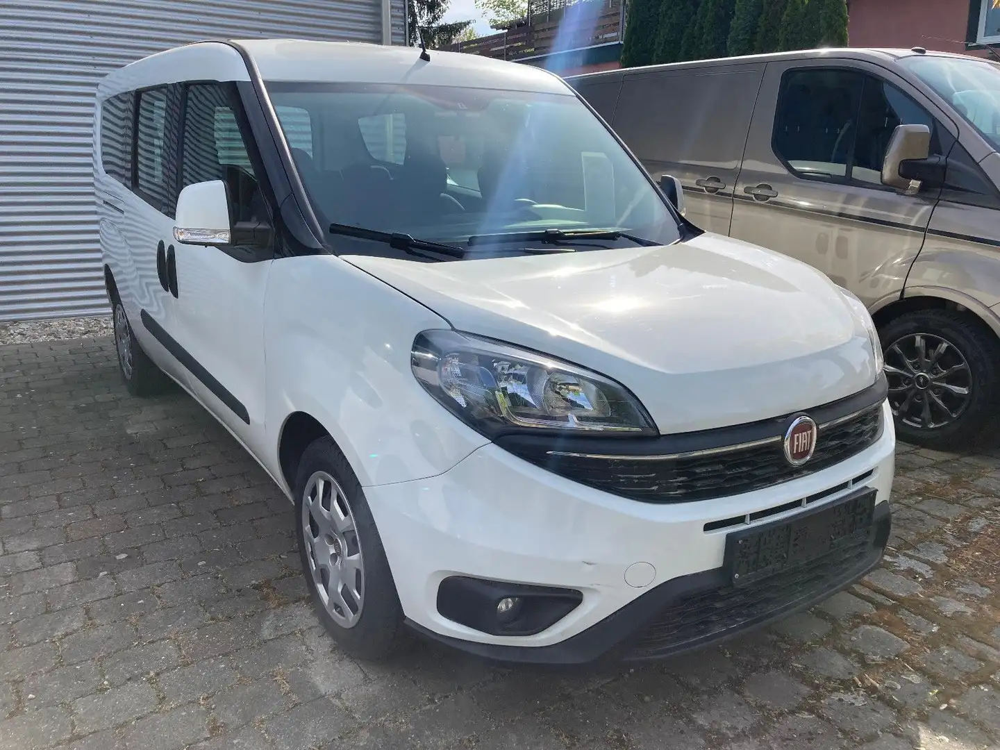 Fiat Doblo Doblò 1,3 MJ SX Maxi Kombi Weiß - 2
