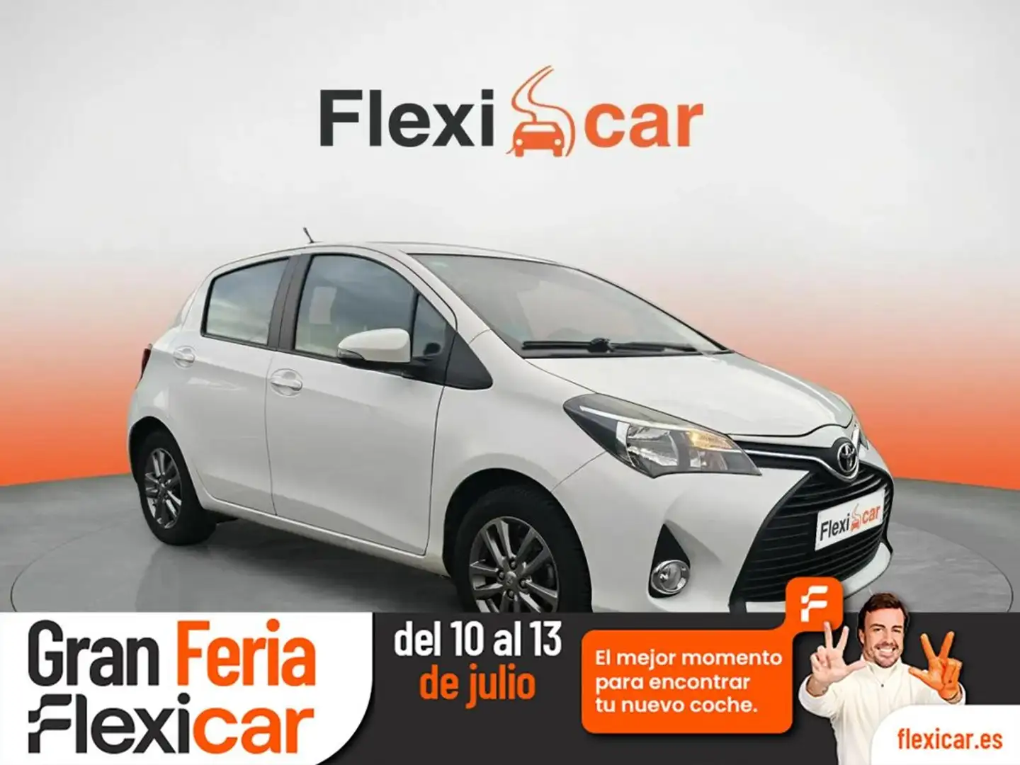 Toyota Yaris 1.0 Active Blanco - 1