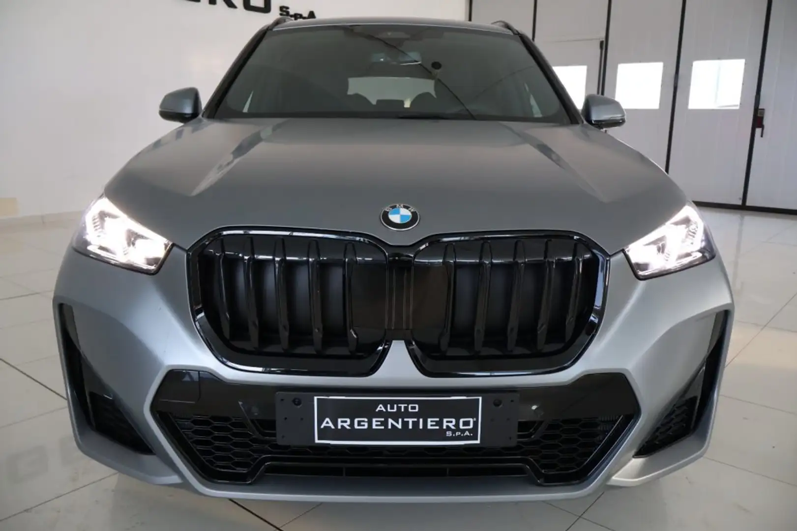 BMW X1 sDrive 18d Msport Pro nuova km 0!!! grigio opaco Grigio - 2